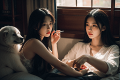 **乳胶漆**：色彩丰